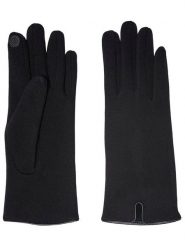 ONLY Rękawiczki "Jessica" w kolorze czarnym rozmiar: M/L. Czarne rękawiczki damskie Only, bez wzorów, z materiału. Za 56.12 zł.