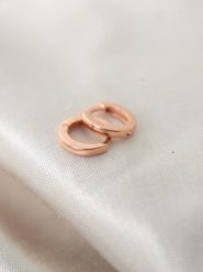 Lodie Silver Srebrne kolczyki-kreole rozmiar: onesize. Szare kolczyki damskie Lodie Silver, srebrne. Za 61.60 zł.