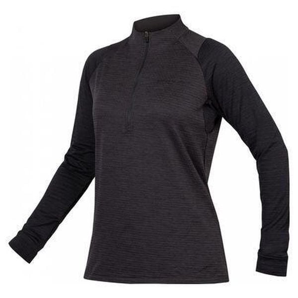 Damska koszulka z polaru Endura SIngleTrack. Czarne koszulki damskie ENDURA, m, bez wzorów, z polaru, bez kołnierzyka, bez ramiączek. Za 259.99 zł.