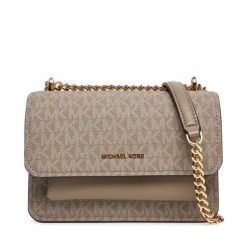 Torebka MICHAEL Michael Kors. Brązowe torebki wieczorowe damskie MICHAEL Michael Kors, bez wzorów, bez dodatków. Za 899.99 zł.