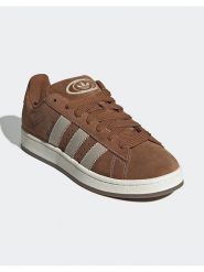 Adidas Skórzane sneakersy "Campus 00s" w kolorze jasnobrązowym rozmiar: 42. Brązowe obuwie sportowe damskie Adidas, bez zapięcia. Za 335.38 zł.