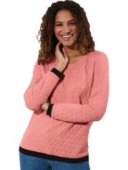 WITT WEIDEN Bluza w kolorze łososiowym rozmiar: 42. Pomarańczowe bluzy damskie WITT WEIDEN, bez wzorów, bez kaptura. Za 91.95 zł.