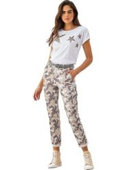 Heine Koszulka w kolorze białym rozmiar: 38. Białe koszulki damskie Heine, bez wzorów, z bawełny, bez kołnierzyka, bez ramiączek. Za 39.99 zł.