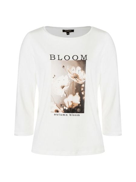 More & More Koszulka w kolorze białym rozmiar: 46. Białe koszulki damskie More & More, bez wzorów, z bawełny, bez kołnierzyka, bez ramiączek. Za 56.99 zł.