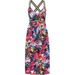 Sukienka shirtowa ze skrzyżowanymi ramiączkami bonprix lila-różowy wzorzysty. Fioletowe sukienki damskie marki 4funkyflavours Women & Men, z bawełny. Za 79.99 zł.