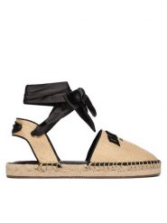 DKNY Espadryle Madelise K2612113 Brązowy. Brązowe espadryle damskie DKNY, bez wzorów, z materiału, bez obcasa. Za 579.99 zł.