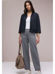 Street One Kardigan w kolorze granatowym rozmiar: 46. Niebieskie kardigany damskie Street One, bez wzorów. Za 132.36 zł.