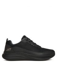 Skechers Sneakersy Bobs Moda Flex 117730/BBK Czarny. Czarne obuwie sportowe damskie Skechers, z materiału, bez zapięcia. Za 199.99 zł.
