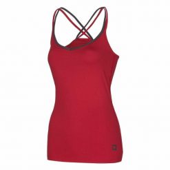 Damska koszulka typu tank top Ocun Corona. Czerwone bluzki damskie Ocun, xl, bez wzorów, sportowe, bez kołnierzyka, bez ramiączek. Za 178.50 zł.
