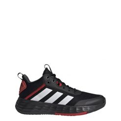 Buty do koszykówki dla dorosłych Adidas Ownthegame Shoes. Białe obuwie sportowe damskie Adidas, bez zapięcia, do biegania. Za 352.50 zł.