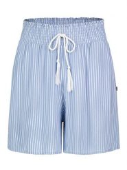 Eight2Nine Szorty w kolorze niebiesko-białym rozmiar: S. Niebieskie szorty damskie Eight2Nine, bez wzorów, z wiskozy. Za 32.98 zł.