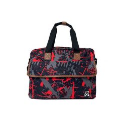 Torba na bagażnik rowerowy Willex Shopper Fire. Czerwone shopper bag WILLEX, bez wzorów, bez dodatków. Za 359.50 zł.