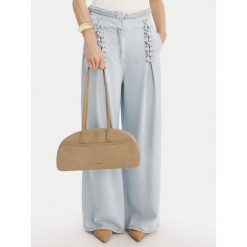 Torebka GINO ROSSI. Brązowe torebki klasyczne damskie Gino Rossi, bez dodatków. Za 399.99 zł.