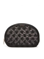 Guess Kosmetyczka PW7536 P5370 Czarny. Czarne kosmetyczki damskie Guess, z materiału, bez dodatków. Za 149.99 zł.
