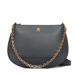 Torebka Tommy Hilfiger. Szare torebki klasyczne damskie Tommy Hilfiger, bez dodatków. Za 649.99 zł.