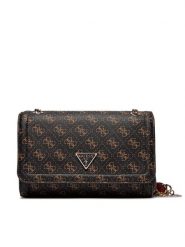 Guess Torebka Noelle (QL) HWQL78 79210 Brązowy. Brązowe torebki wieczorowe damskie Guess, z aplikacjami, ze skóry, bez dodatków. Za 299.99 zł.