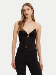 Elisabetta Franchi Body BO-030-51E2-V260 Czarny. Czarne body i gorsety Elisabetta Franchi, bez wzorów, z syntetyku. Za 639.99 zł.