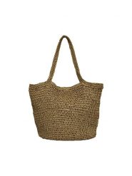 ONLY Shopper bag w kolorze jasnobrązowym rozmiar: onesize. Brązowe shopper bag Only, bez wzorów, z materiału, na ramię, bez dodatków. Za 177.87 zł.
