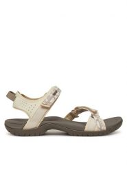 Teva Sandały Verra 1006263 Beżowy. Brązowe sandały damskie Teva, bez wzorów, z materiału, bez obcasa, bez zapięcia. Za 279.99 zł.