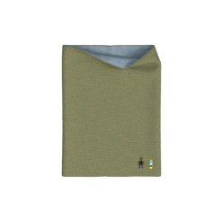 Chusta wielofunkcyjna Thermal Merino Reversible. Niebieskie chusty damskie Smartwool, bez wzorów, z wełny. Za 169.99 zł.