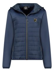 Canadian Peak Kurtka softshellowa "Typhlosioneak" w kolorze granatowym rozmiar: S. Niebieskie kurtki sportowe damskie Canadian Peak, s, bez wzorów, bez kaptura. Za 167.45 zł.