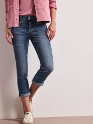 Street One Dżinsy capri Kobiety niebieski, 3326. Niebieskie jeansy damskie Street One. Za 229.95 zł.