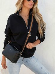 LA Angels Bluza w kolorze czarnym rozmiar: M. Czarne bluzy damskie LA Angels, m, bez wzorów, bez kaptura. Za 134.85 zł.