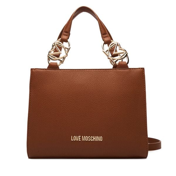 Torebka LOVE MOSCHINO. Brązowe torebki klasyczne damskie Love Moschino, bez dodatków. Za 939.99 zł.