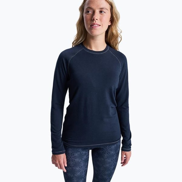 Bluza termoaktywna damska ROXY Climate Control Base Layer. Czarne bluzy damskie Roxy, l, bez wzorów, z elastanu, bez kaptura. Za 139.99 zł.