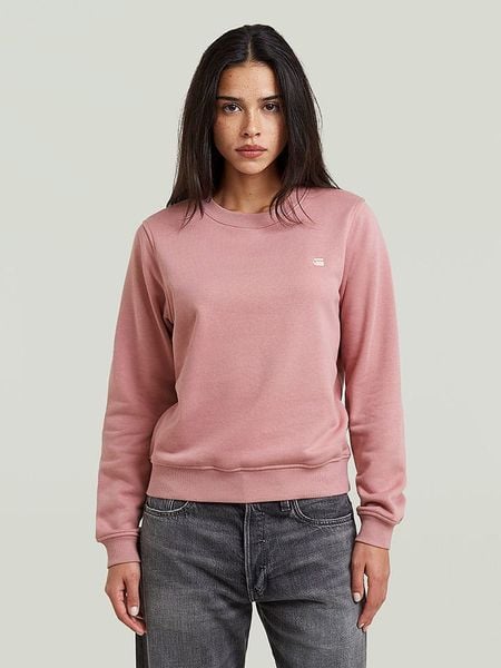 G-Star Bluza w kolorze jasnoróżowym rozmiar: M. Różowe bluzy damskie G-Star, m, bez wzorów, z bawełny, bez kaptura. Za 189.95 zł.
