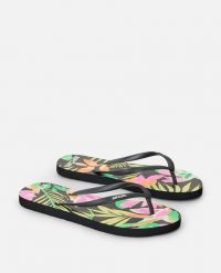 Japonki damskie Rip Curl Mixed Bloom Open Toe. Klapki damskie Rip Curl, bez wzorów, z materiału, z otwartym noskiem, bez obcasa, bez zapięcia. Za 77.99 zł.