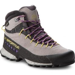 Trekkingi LA SPORTIVA - Tx4 Mid Gtx GORE-TEX 27F901500 Grey/Purple. Szare obuwie trekkingowe damskie La Sportiva, z gore-texu. W wyprzedaży za 679.00 zł.