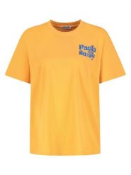 Sublevel Koszulka w kolorze pomarańczowym rozmiar: XL. Pomarańczowe koszulki damskie Sublevel, xl, bez wzorów, bez kołnierzyka, bez ramiączek. Za 43.99 zł.