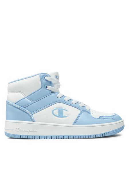 Champion Sneakersy RD18 2.0 MID S11471-BS086 Niebieski. Niebieskie obuwie sportowe damskie Champion, ze skóry, bez zapięcia. Za 249.99 zł.