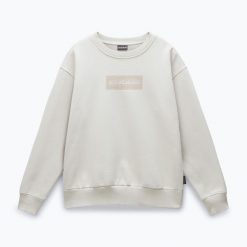 Bluza damska Napapijri B-Suze C. Brązowe bluzy damskie Napapijri, bez wzorów, bez kaptura. Za 269.99 zł.