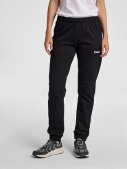 Spodnie dresowe sportowe damskie Hummel Go Cotton Pants Woman. Czarne spodnie sportowe damskie Hummel, xl, bez wzorów, z bawełny, z standardowym stanem, do piłki ręcznej. Za 148.50 zł.