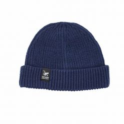 Czapka Docker – rozmiar uniwersalny – poliester z recyklingu (niebieska). Niebieskie czapki z daszkiem damskie SURF MONKEY, na zimę, bez wzorów, z materiału. Za 119.95 zł.