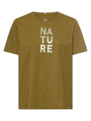 Camel Active Koszulka w kolorze khaki rozmiar: 3XL. Brązowe bluzki damskie Camel Active, xl, bez wzorów, z bawełny, bez kołnierzyka, bez ramiączek. Za 75.16 zł.