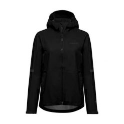 Damska kurtka wodoodporna Gore Lupra 2.0 Gore-Tex. Czarne kurtki damskie Gore Wear, bez wzorów, z gore-texu, bez kaptura. Za 1,178.90 zł.