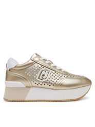 Liu Jo Sneakersy Dreamy 11 BA5103 PX659 Złoty. Żółte obuwie sportowe damskie Liu Jo, ze skóry, bez zapięcia. Za 459.99 zł.