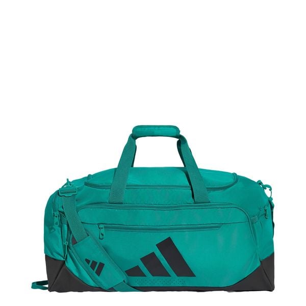 TORBA TRAINING DEFENDER DUFFLE MEDIUM. Czarne torby sportowe Adidas, bez wzorów, z materiału. Za 179.00 zł.