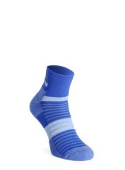 Skarpety do biegania Inov-8 Active Mid Sock. Niebieskie skarpetki damskie Inov-8, bez wzorów, z materiału. Za 54.99 zł.