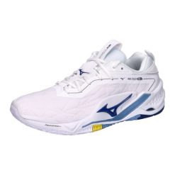Buty halowe Mizuno Wave Stealth Neo. Białe obuwie sportowe damskie Mizuno, z syntetyku, bez zapięcia, do piłki ręcznej, mizuno wave. W wyprzedaży za 614.20 zł.