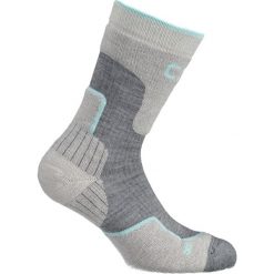 Skarpety trekkingowe CMP WOOL MID. Szare skarpetki damskie CMP, bez wzorów, z elastanu. Za 99.99 zł.