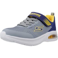 Buty SKECHERS MICROSPEC MAX ADVANCE Niebieski. Niebieskie obuwie trekkingowe damskie Skechers, z syntetyku, bez zapięcia. Za 216.99 zł.
