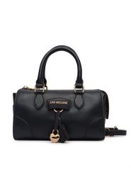 LOVE MOSCHINO Torebka Charmy JC4157PP1PL1300A Czarny. Czarne torebki wieczorowe damskie Love Moschino, bez wzorów, ze skóry, bez dodatków. Za 1,029.00 zł.