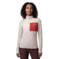 Damska turystyczna bluza polarowa Trekking Siroko Symbol-W Sand. Brązowe bluzy damskie SIROKO, xs, bez wzorów, z polaru, bez kaptura. Za 212.00 zł.