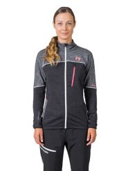 Hannah Kurtka polarowa "Meda" w kolorze antracytowo-szarym rozmiar: 40. Czarne kurtki damskie Hannah, bez wzorów, z materiału, bez kaptura. Za 260.99 zł.