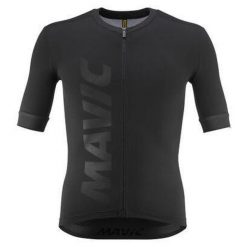 Koszulka Mavic Aksium. Czarne koszulki damskie MAVIC, bez wzorów, bez kołnierzyka, bez ramiączek. Za 447.00 zł.