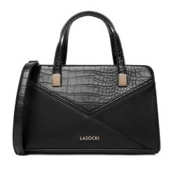 Torebka Lasocki. Czarne torebki klasyczne damskie Lasocki, bez dodatków. Za 169.99 zł.